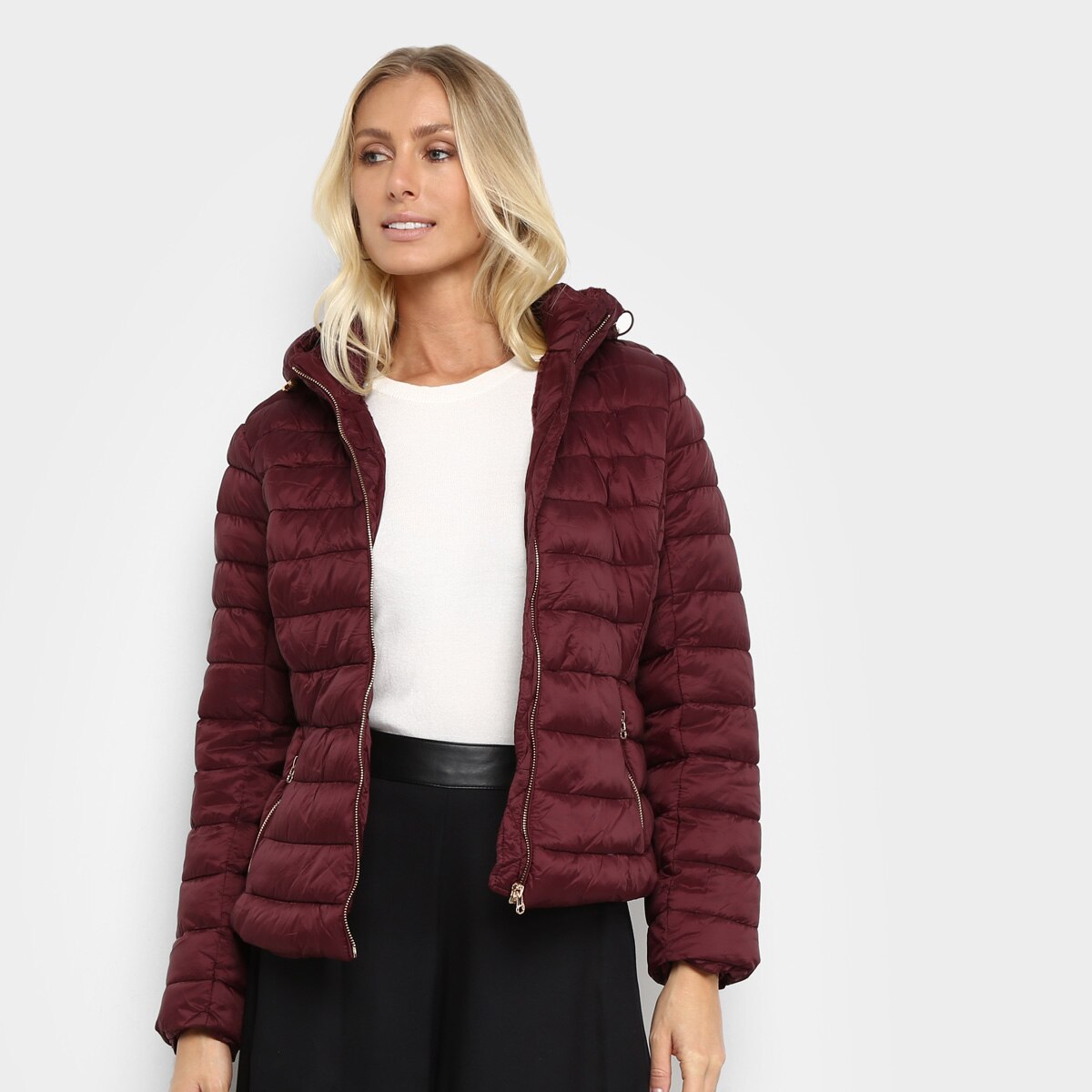 jaqueta de frio feminina puffer